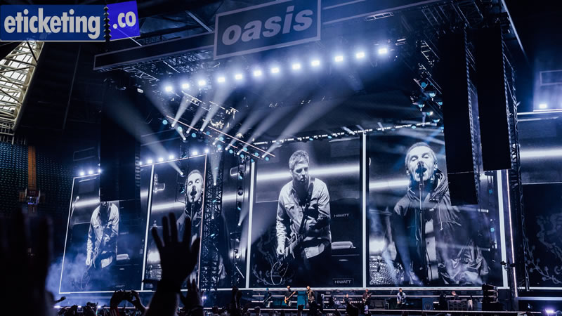 Oasis Barcelona Tickets | Oasis Amsterdam Tickets | Oasis Paris Tickets