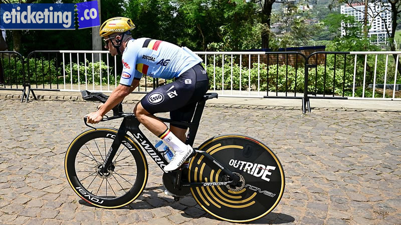 Olympic Cycling Road Tickets: Remco Evenepoel checks LA 2028 time-trial circuit