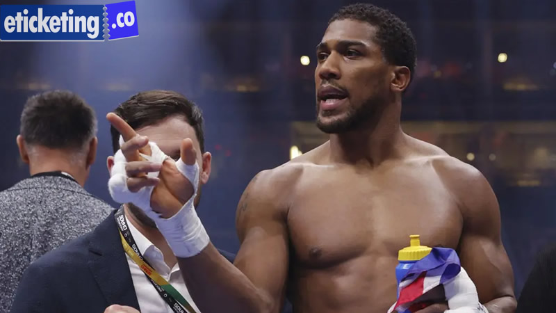 Anthony Joshua Tickets | Anthony Vs Tyson Tickets | AJ vs Fury Tickets