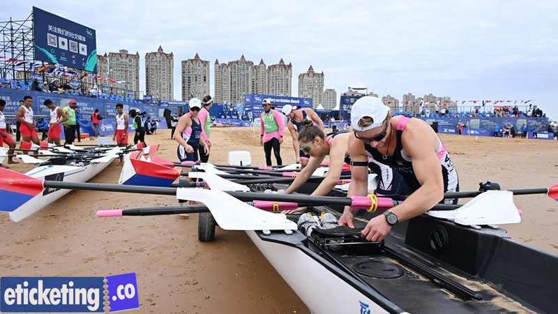 Olympic Coastal Rowing Tickets: Rolland upbeat about beach sprint’s Olympic prospects