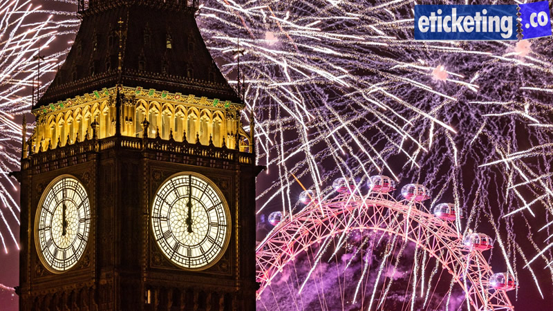 London New Year Eve Fireworks Tickets | London Fireworks Tickets