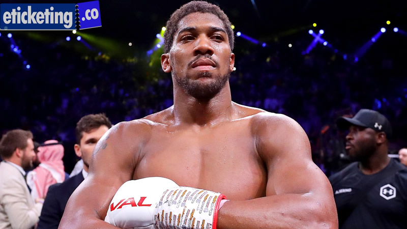 Anthony Joshua Vs Tyson Fury Tickets | Tyson Fury Tickets | AJ vs Fury Tickets