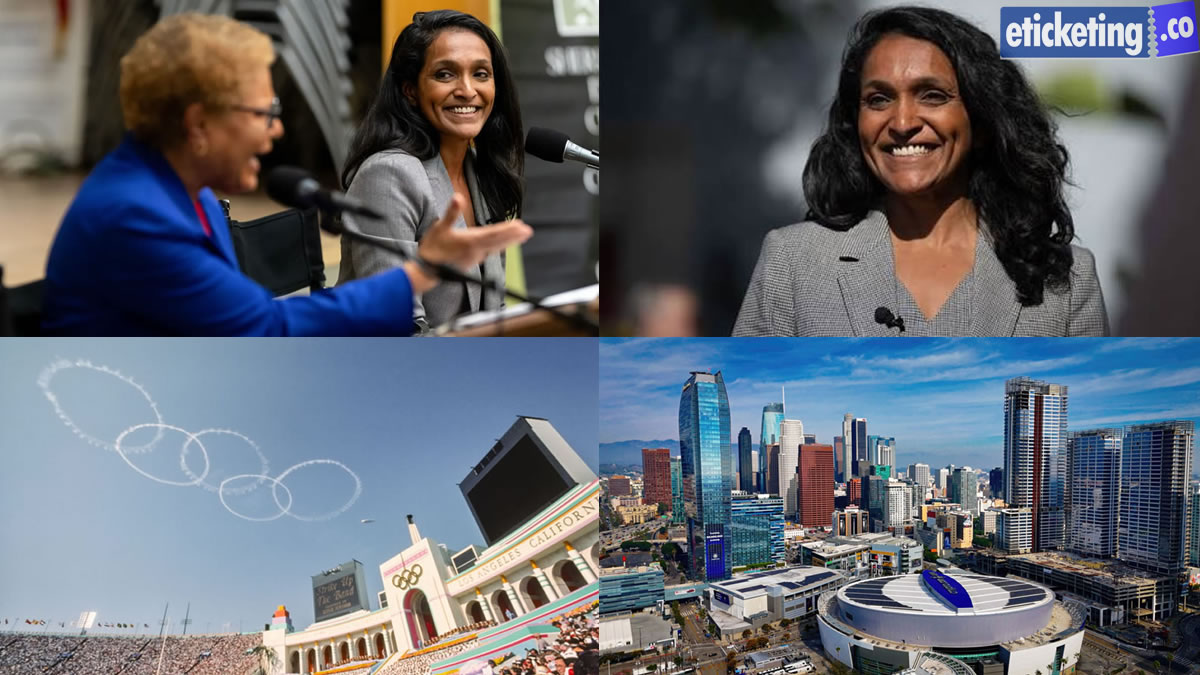 Los Angeles Olympic 2028 Tickets Raman and Bass Both Promise a Better Future for LA28