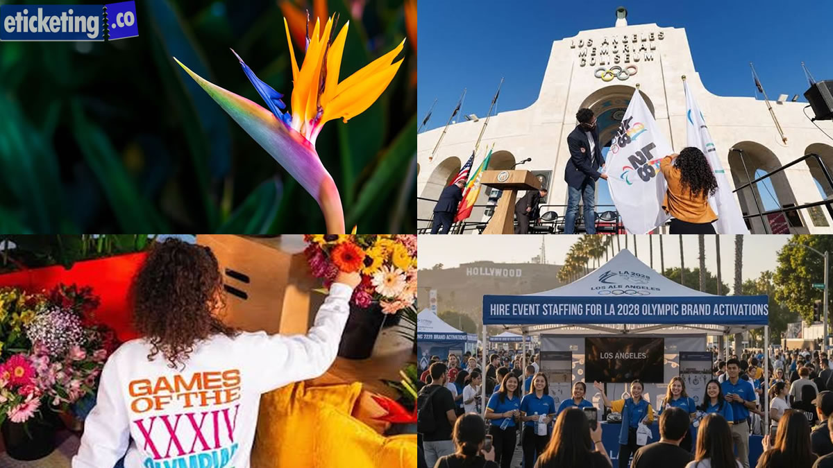Summer Games 2028 Tickets Vibrant Superbloom Designs Transform LA28 Brand