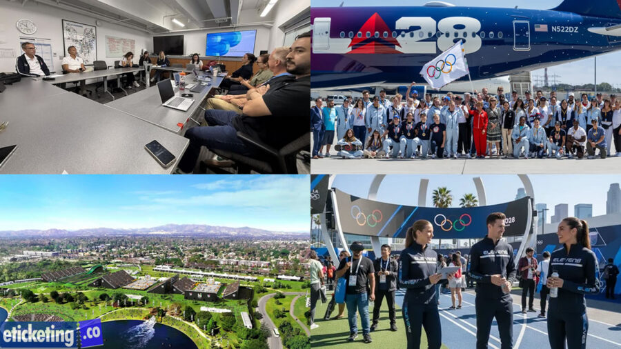 Olympic Diving Tickets: CONI team in Los Angeles ahead of the Olympic 2028 Games