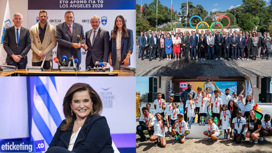 Summer Games 2028 Tickets: Hellenic Olympic Committee Leader Outlines Team Hellas Vision for LA 2028