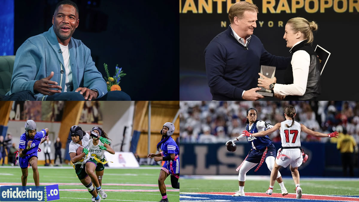 Summer Games Tickets: Strahan Helps Launch 500K Womens Flag Football Tournament Before LA 28