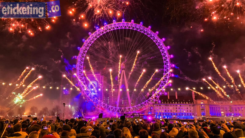 London New Year Eve Tickets | London New Year Fireworks Tickets