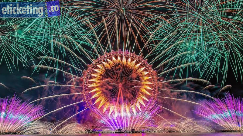 Celebrating Unity as the London New Year Eve Fireworks Light Up the Capital