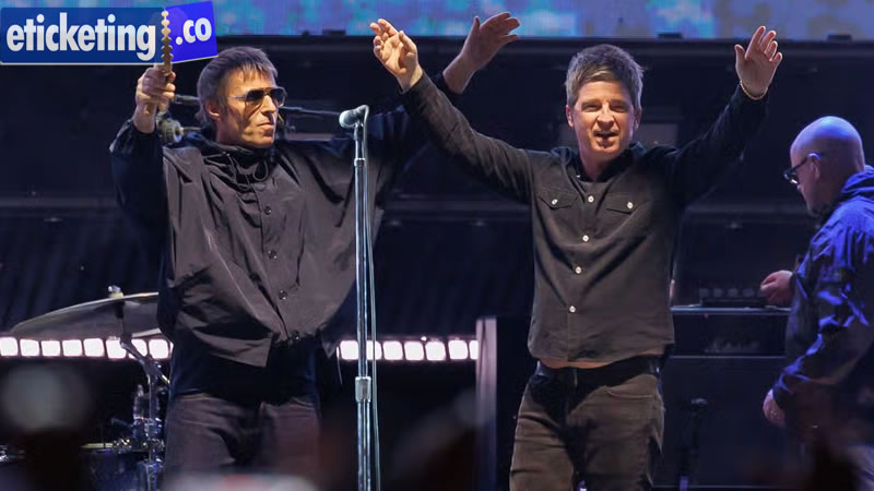 Oasis Barcelona Tickets | Oasis Amsterdam Tickets | Oasis Paris Tickets